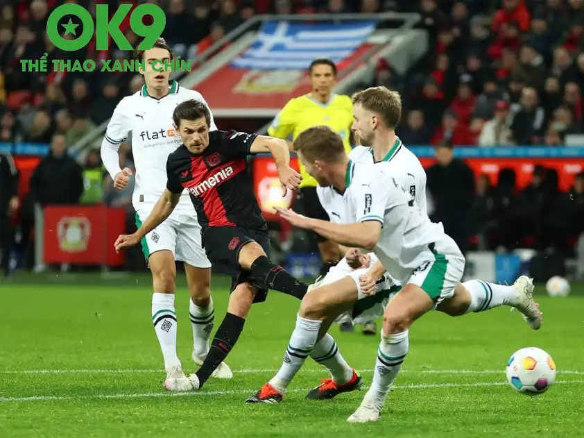 Cơ hội để Bayer Leverkusen có 3 điểm trước Gladbach là rất lớn (Ảnh: Bundesliga) Cơ hội để Bayer Leverkusen có 3 điểm trước Gladbach là rất lớn (Ảnh: Bundesliga)