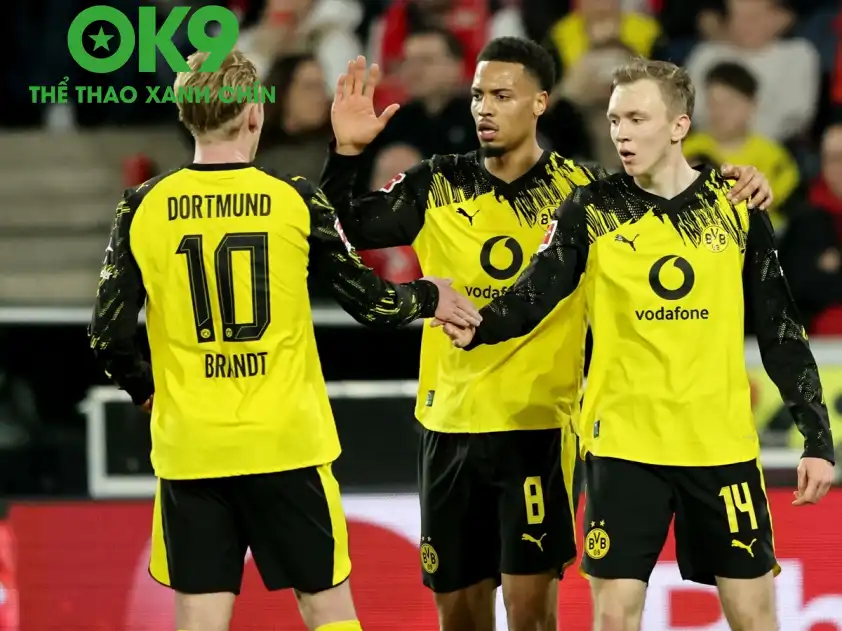 Dortmund quyết tâm có được chiến thắng (Ảnh: Bundesliga) Dortmund quyết tâm có được chiến thắng (Ảnh: Bundesliga)